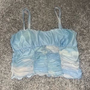 Ruched Blouse Tank Top